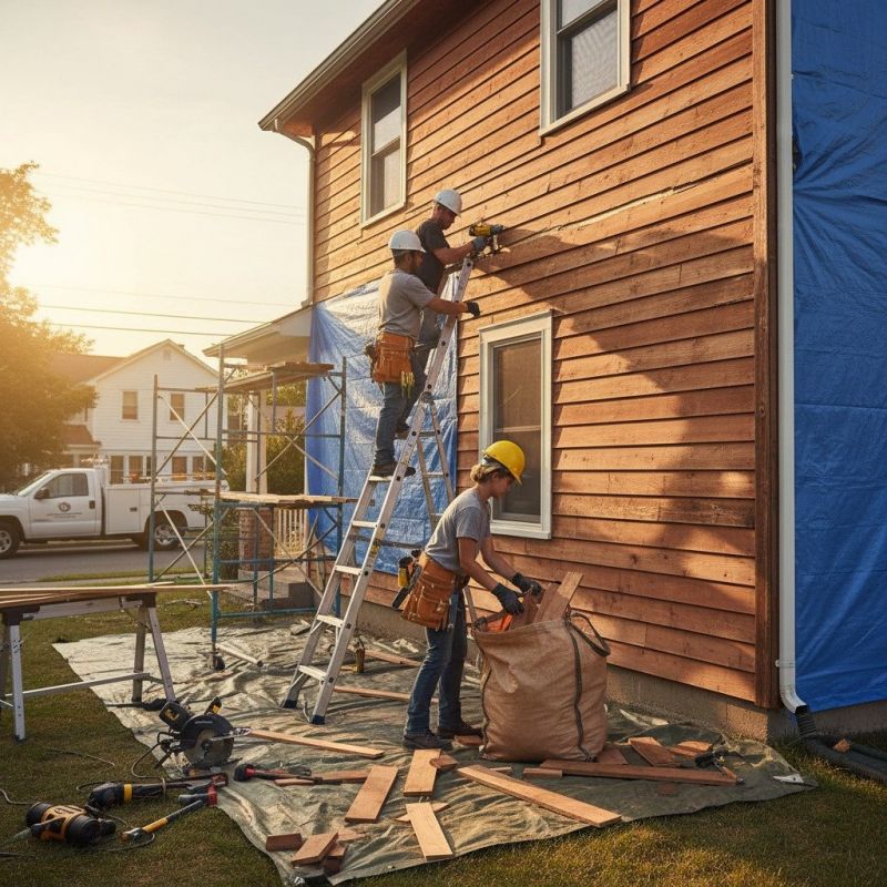 Board Siding Repair