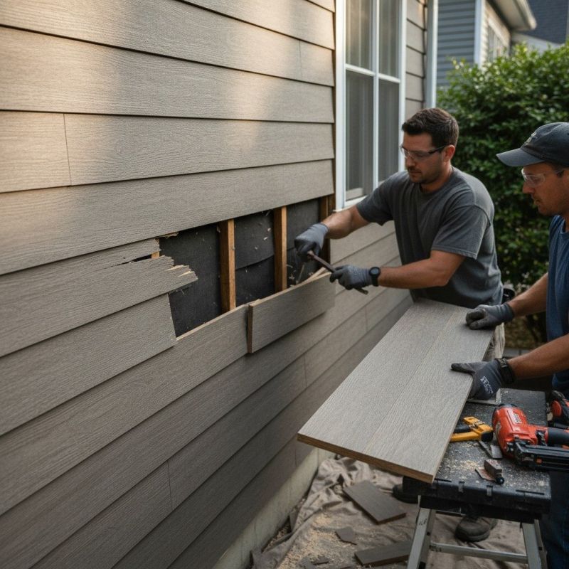 Clapboard Siding Repair