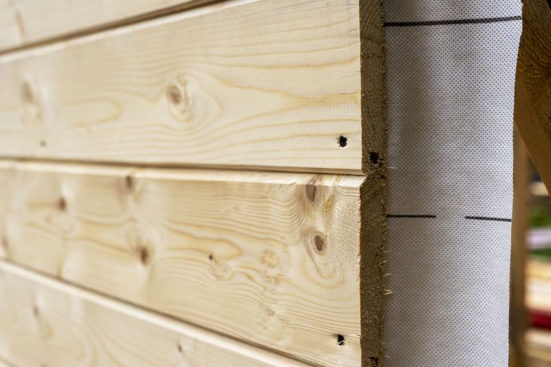 Faux Wood Siding Installation