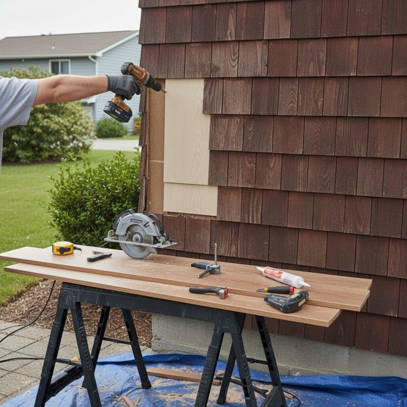 Wood Cladding Repair